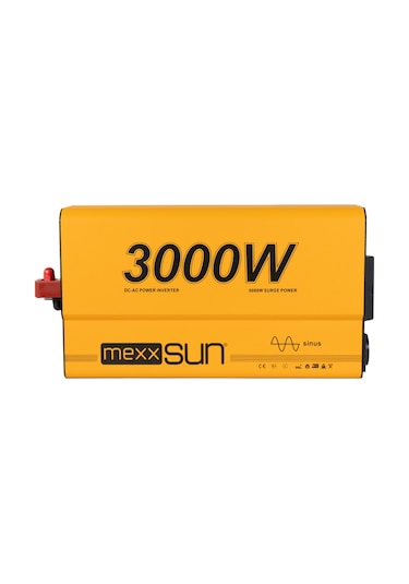 Mexxsun Tam Sinüsverter İnverter 12v 3000w