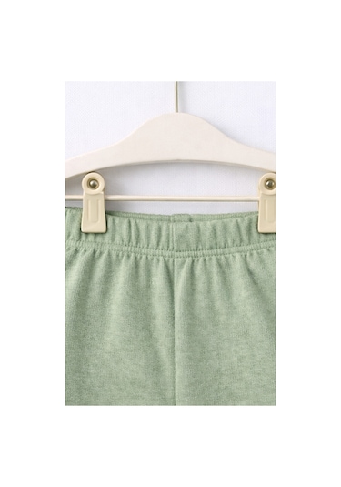 For My Baby Basic Bebek Şortlu Takım Yeşil1