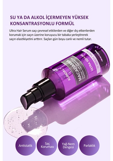 Kundal Macadamia Pink Grapefruit Hair Serum 100 ML