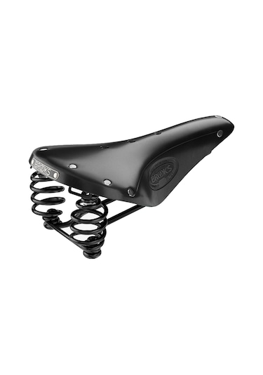 Brooks Flayer Siyah Yaylı Deri Bisiklet Selesi 175mm