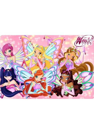 Winks Dikdörtgen Pasta Yenilebilir Resim Baskı 28 19 Cm