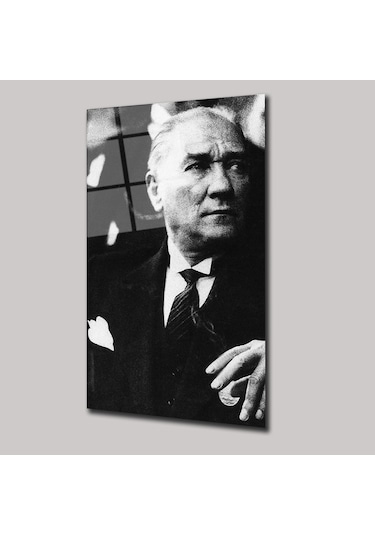 M. Kemal Atatürk - Cam Tablo - Deg0290
