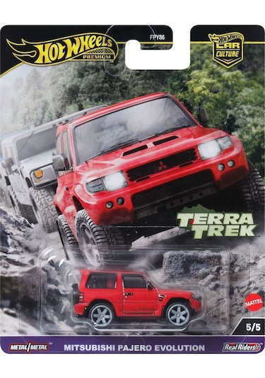 Hot Wheels Car Culture Premium Arabalar Mitsubishi Pajero Evolution HRV89