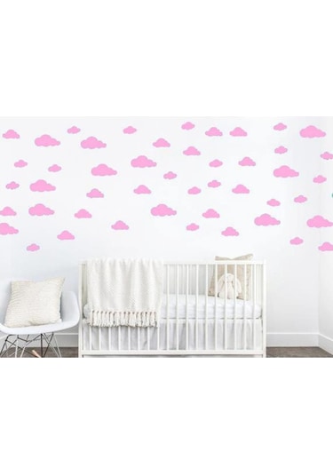 Bulut Duvar Sticker 100 Adet Mix (442252089)