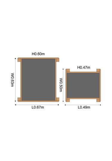Plum Ahşap Kum Ve Su Masaları Çok Renkli