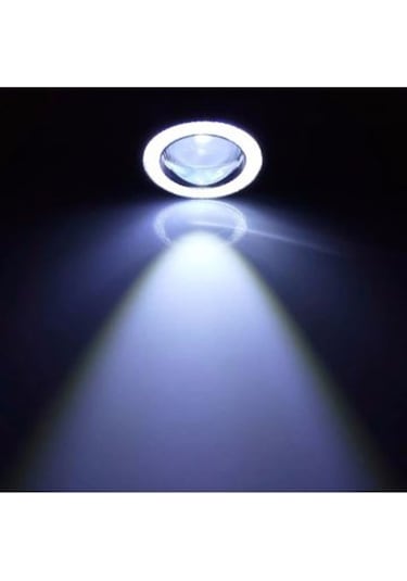 76 Mm Beyaz Angel Led Halkalı Sis Farı