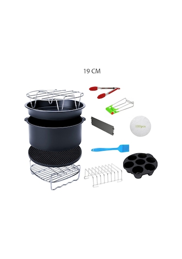 Yui,xiaomi,philips Uyumlu 4.5 Lt Fritöz 12'li Yedek Parça Seti
