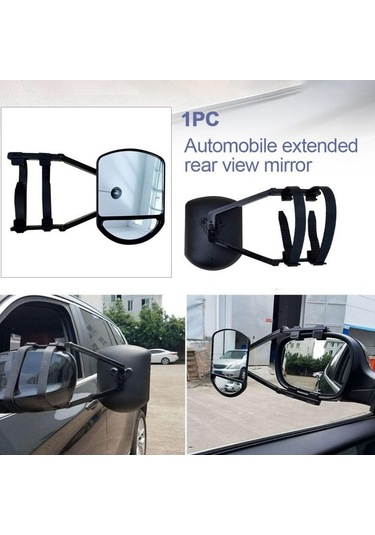 Dinosaurs Çeki Aynası Ayarlanabilir Çift Uzatma Aynaları Uzun Kollu Kanat Aynaları