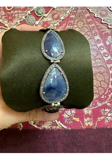 Slice Safir Elmas Bileklik