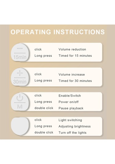 Kangvka Beyaz Gürültü Uyku Cihazı - Bebek Yatak Geçişi Için 7 Renkli Gece Lambası, Dokunmatik Işık Ayarı, 10 Gürültü Seçeneği, Zamanlayıcı Fonksiyonu Beyaz Diğer