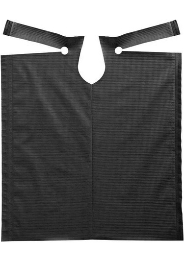 Dentreal Avrupa Rulo Hasta Önlüğü ve Tabla Örtüsü Takım Siyah