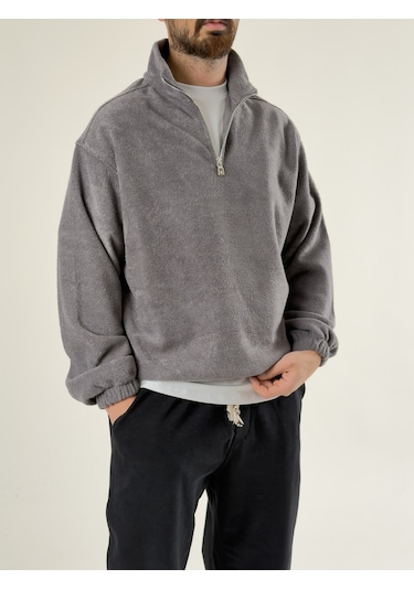 Cocopelli Erkek Gri Sweatshirt Coc2709 Gri