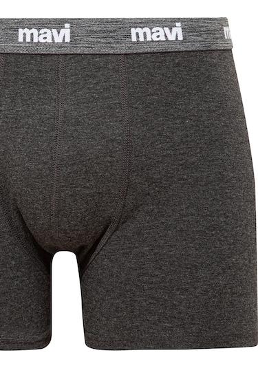 Mavi - Gri Basic Boxer 0911180-34709 Gri