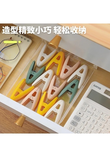 Sarı-5 Adet-5 Adet Plastik Küçük Klip Rüzgar Geçirmez Klip Kurutma Mandal İç Çorap Depolama Yorgan Elbise Kurutma Klipsi Elbise Mandalları