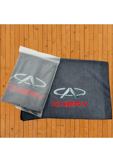 Mikrofiber Oto Kurulama Yıkama Havlusu 50x70 Cm Araba Logolu Bez7