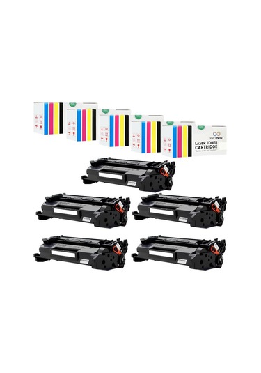 Proprint 5 ADET CRG-057H Canon LBP223DW Çipli Uyumlu Toner