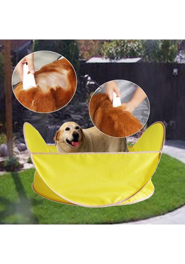 Homyl Köpekler Kediler Için Taşınabilir Pet Kesme Sarı Sarı