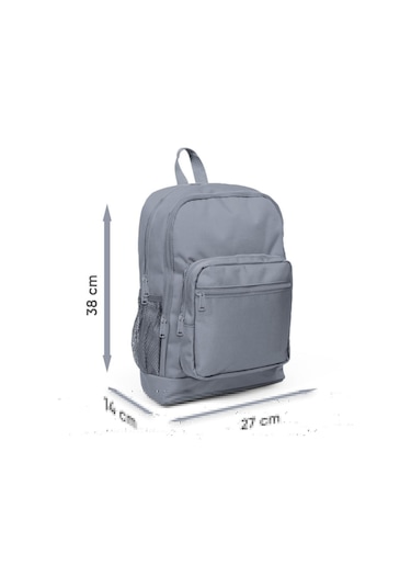 Coral High Kids Lavanta Pembe Flamingo Desenli Dört Bölmeli Okul Sırt Çantası 23112