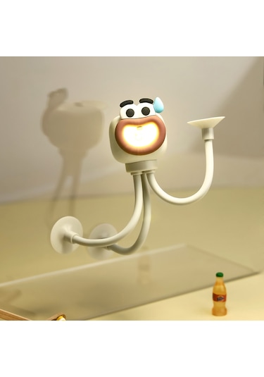 Enayi Ahtapot Gece Lambası-sarı Limon Sarısı