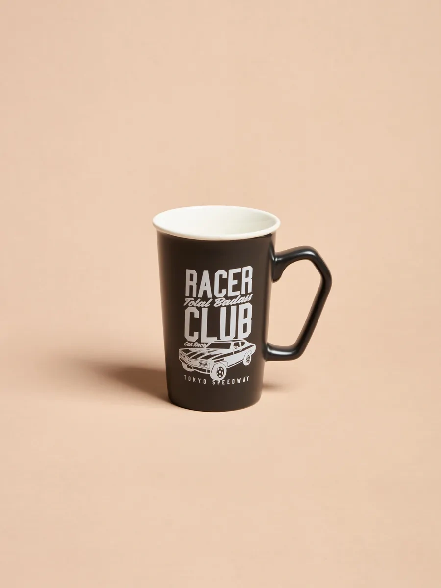 Lefard Men's Club Çay Ve Kahve Fincanı 420 Ml, Porsel 322137339 Siyah