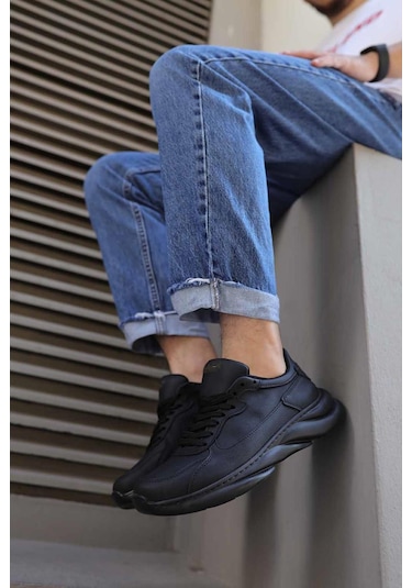 Knack Sneakers Ayakkabı 065 Siyah Taban 001