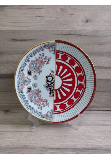 Konyax Servis Tabağı Set 6 Kişilik Apollo Çok Renkli