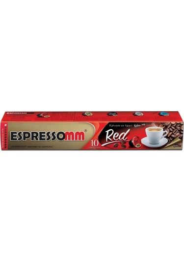 Espressomm Nespresso Uyumlu Red Kapsül Kahve 100 Adet