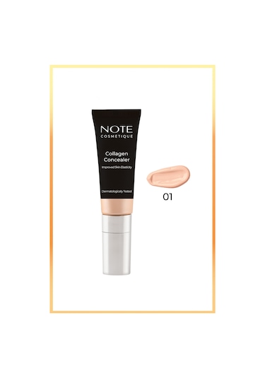 Note Cosmetique Collagen Concealer Spf 20 Kolajen Içerikli Göz Altı Kapatıcısı - 01 Açık