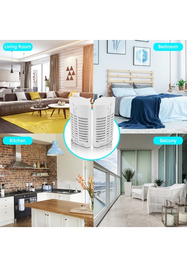 Aubyhe Güneş Işığı Kontrollü Akıllı Elektrikli Sinek Öldürücü Lambası - Ev Kullanıma Uygun, Sessiz, Temizleme Fırçasıyla - Avrupa Standartı 1 Adet