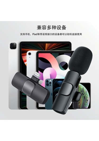 Didadodo Kablosuz 2'li Lavalier Mikrofon Seti - 2.4g Gürültü Azaltma, Type-c Bağlantı, Video Çekim & Canlı Yayın İçin - Küçük Boyutlu Mikrofonlar