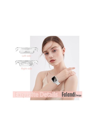 Apple Watch Ekran Koruyucu 10, 9, 8, 7, 6, 5, 4, Se Serileriyle Uyumlu 46/42/40/44/41/45mm Elmas Çizilmeye Dayanıklı Cam Hk