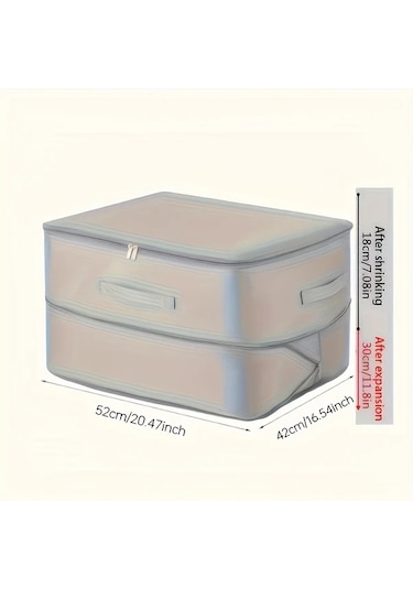 Honeybeeshop Pembe Ekstra Buyuk Kapasiteli Ev Tipi Kompresyon Saklama Cantasi Giysi Yorgan Duzen