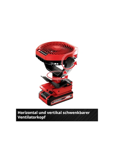 Einhell GC-CF 18/110 Li - Solo Akülü Vantilatör (Akü ve Şarj Hariç) - 3408061