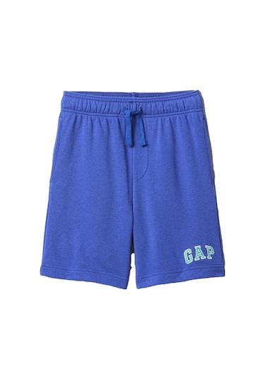 Gap V-frch Ft Logo Shorts Erkek Çocuk Sort Mavi