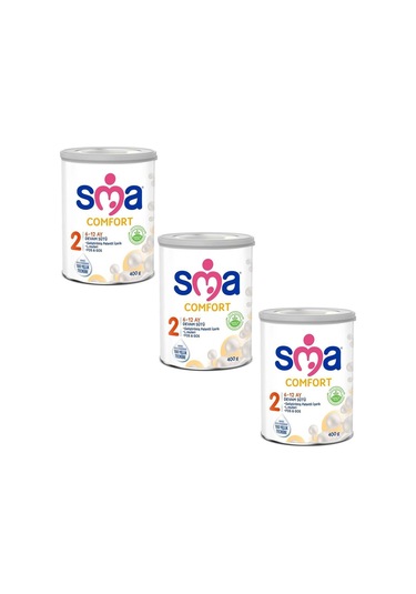 Sma Comfort 2 Devam Sütü 400 Gr 3 Adet