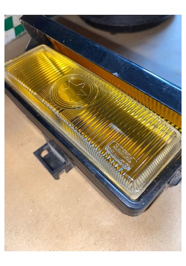 Halogen Sis Lambası Dikdörtgen Kapaklı Eski Üretim Etiketçilere Ö