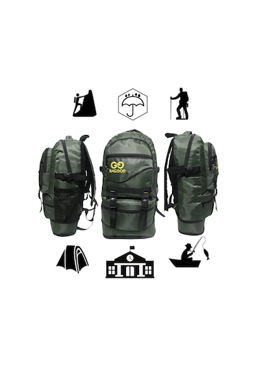 Baggor Siyah 65 L Outdoor Sırt Çantası