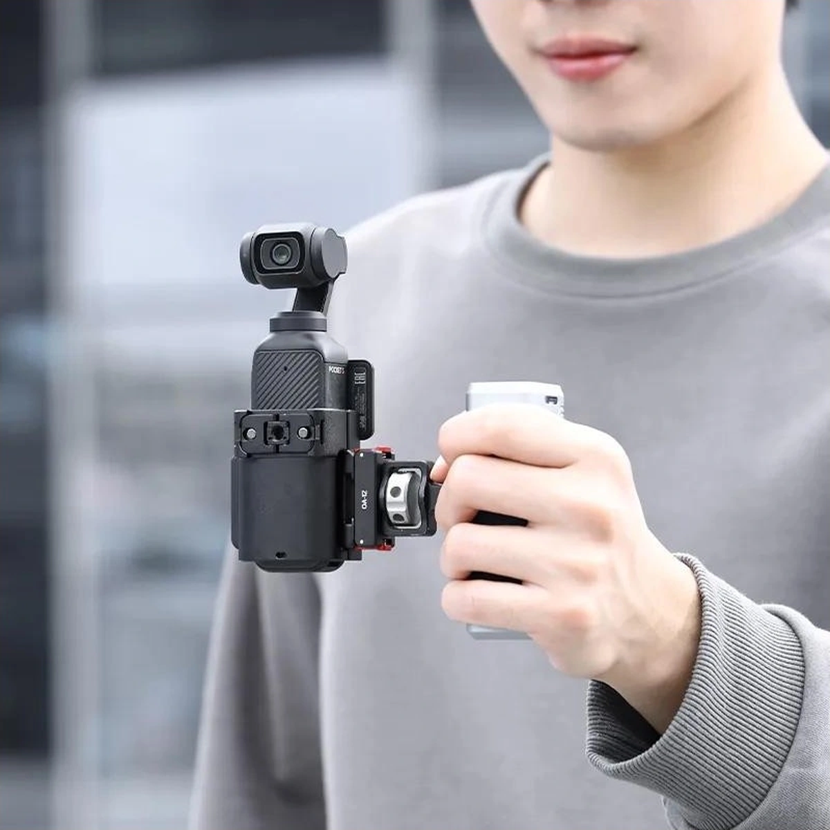 Ulanzi Pk-06 Djı Osmo Pocket 3 Için Genişletme Adaptörü Siyah