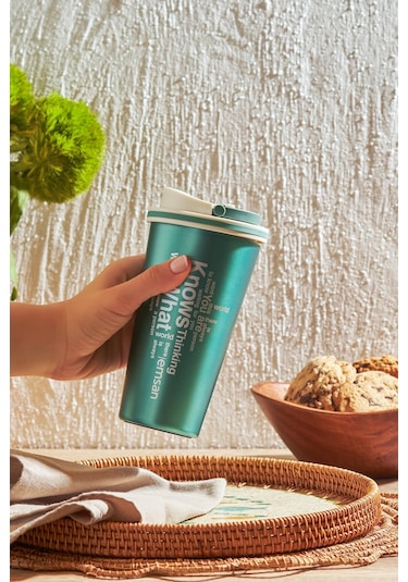 Emsan Smart Yeşil Termos 500 Ml