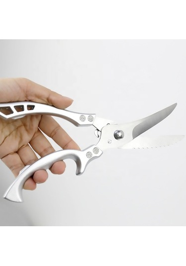 Pazly Ağır Hizmet Mutfak Makası - Paslanmaz Çelik, Çok Amaçlı, Kümes Hayvanı & Budama Makası