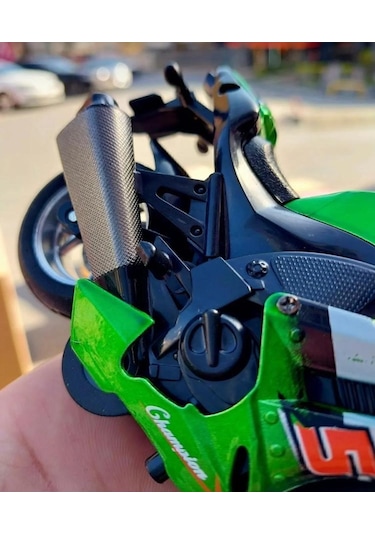 Motor Kavasakı Ninja 250r Oyuncak Motorsiklet Metal Plst Model Çe