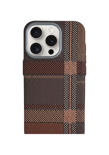 Aether Carbon Apple Uyumlu iPhone 14 Pro Max Magsafe Karbon Kılıf Copper Craft Copper Craft
