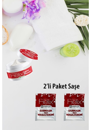 Helix Sarmaşık Okaliptus Karabaş Özlü Masaj Kremi 2 x 3 ML