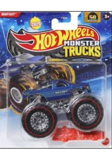 Bigfoot Hot Wheels 2025 Monster Trucks Treasure Hunt Th Lacivert