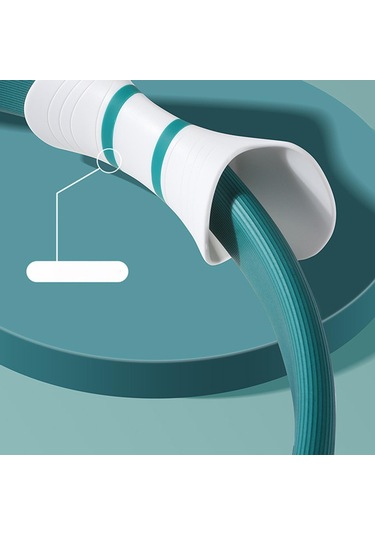 Suntek Pilates Direnç Halkası Yoga Circle Çift Kolları Yeşil