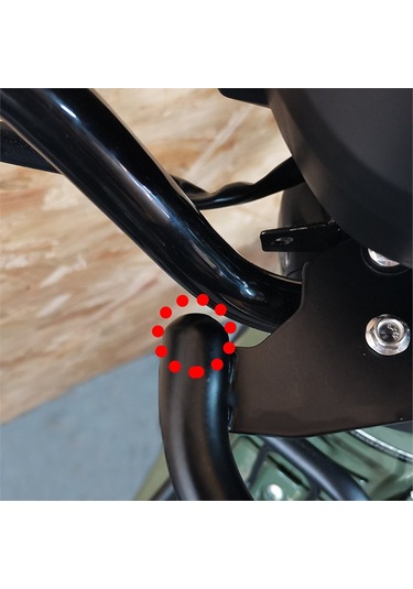 Junzhuodianpu Honda Cross Cub Cc110 Ja45 Ja60 İçin Motosiklet Cep Telefonu Destek Montaj Standı Navigasyon Kol Dayama Braketi