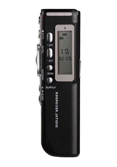 Besthome1 8gb Dijital Ses Kaydedici Siyah - 576 Saat Kayıt, Gürültü Azaltıcı, Konferans/ders İçin Ses Aktivatörü