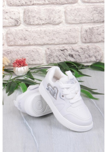 Fort Cool Megan Rahat Hafif Kız Çocuk Ayakkabı Beyaz