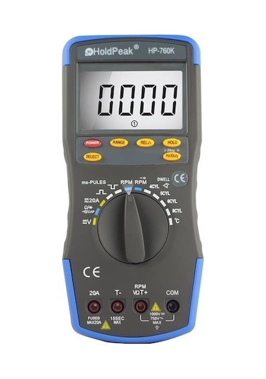 Holdpeak 760k Dijital Motor Analizörü