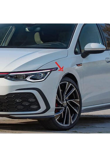 Vw Polo 2014-2017 Çamurluk Çıtası 4 Prç Mat Siyah Zarif Dodik